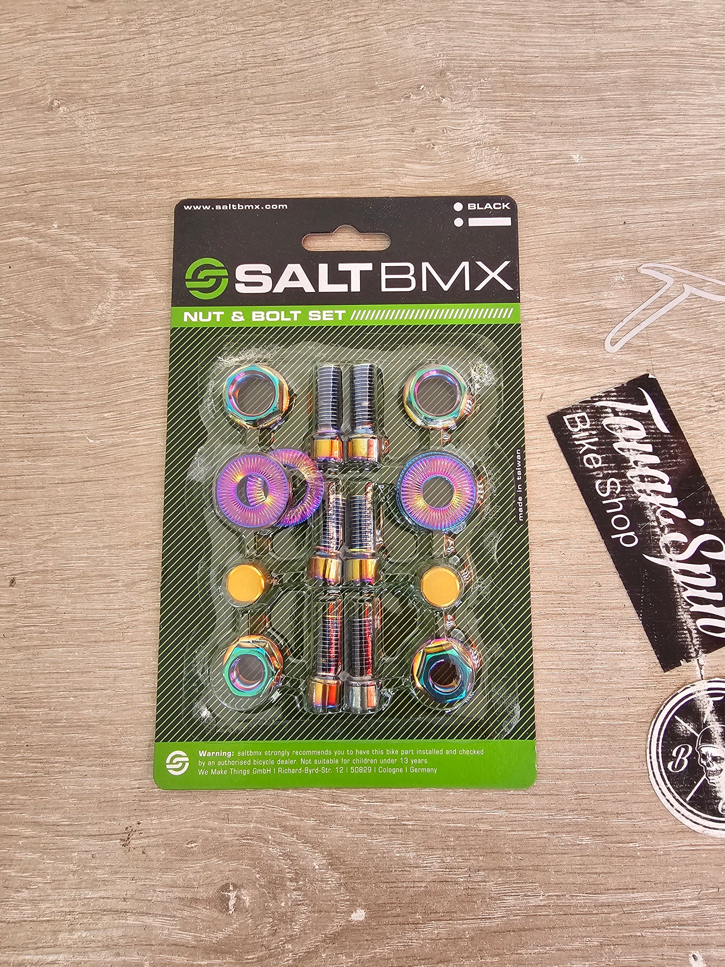 Kit de tornillos y tuercas saltbmx