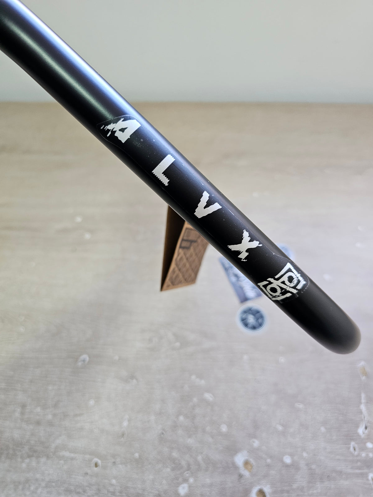manubrio bsd 9.25" negro y cromo