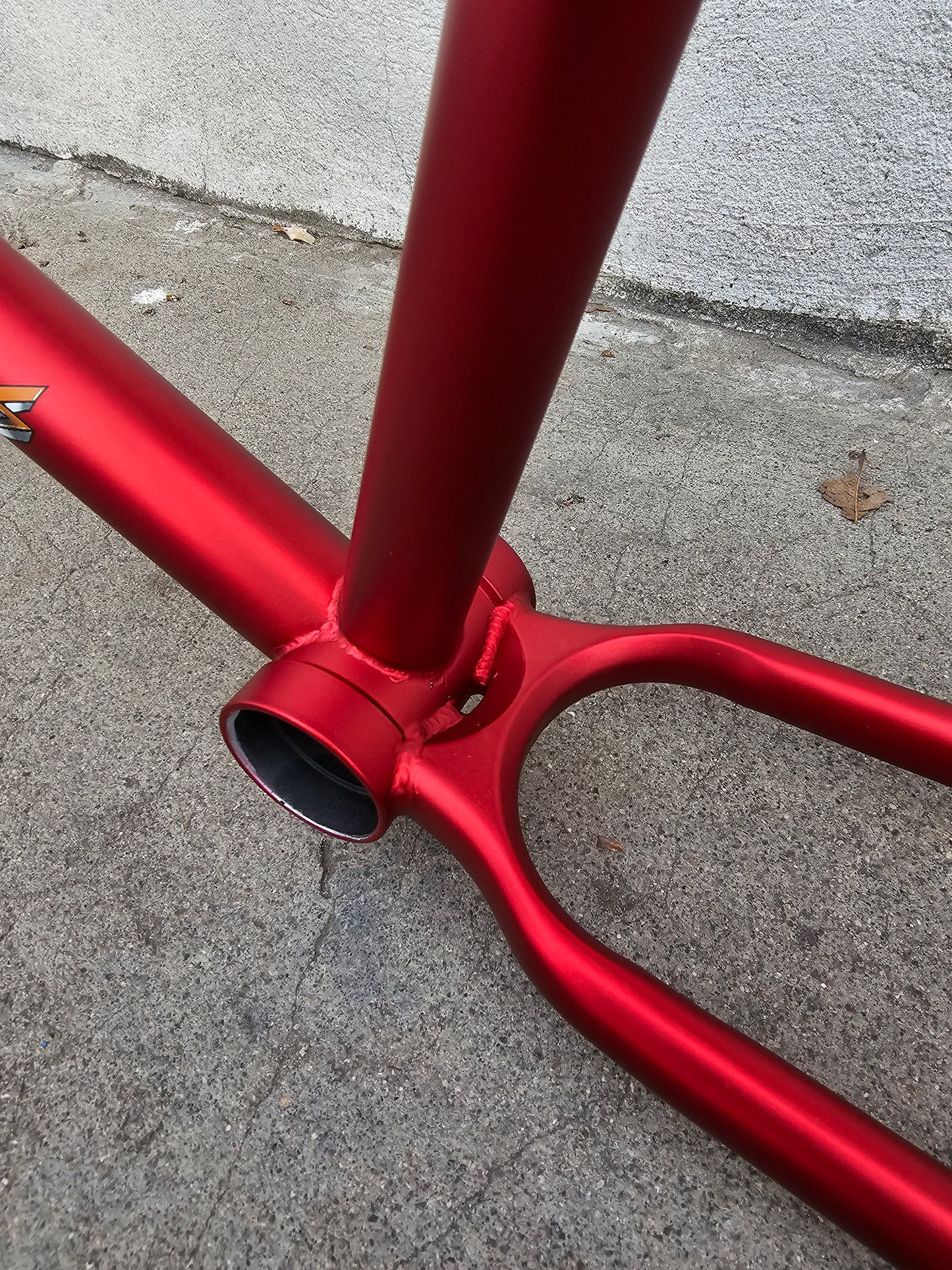 Cuadro y horquilla distress 20.8"