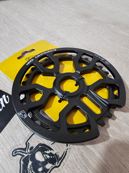 Vgbikes Hard components 28t negro y silver
