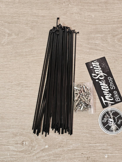 Paquete de 40 rayos y niples  tovarspin