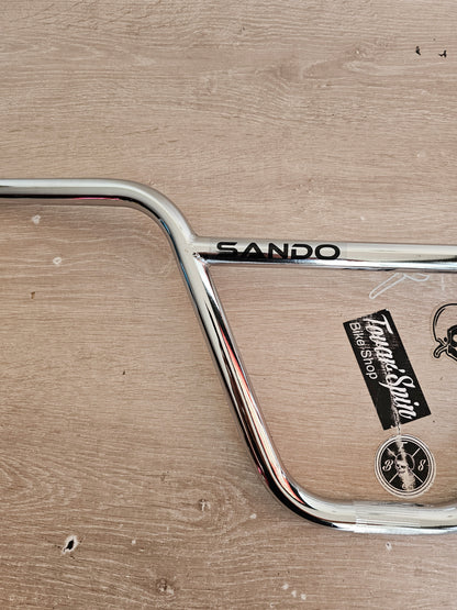 Boston san do 9.5" negro y cromo