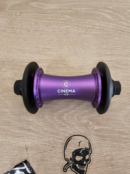 Cinema fx negra , cromo , dorado y morado