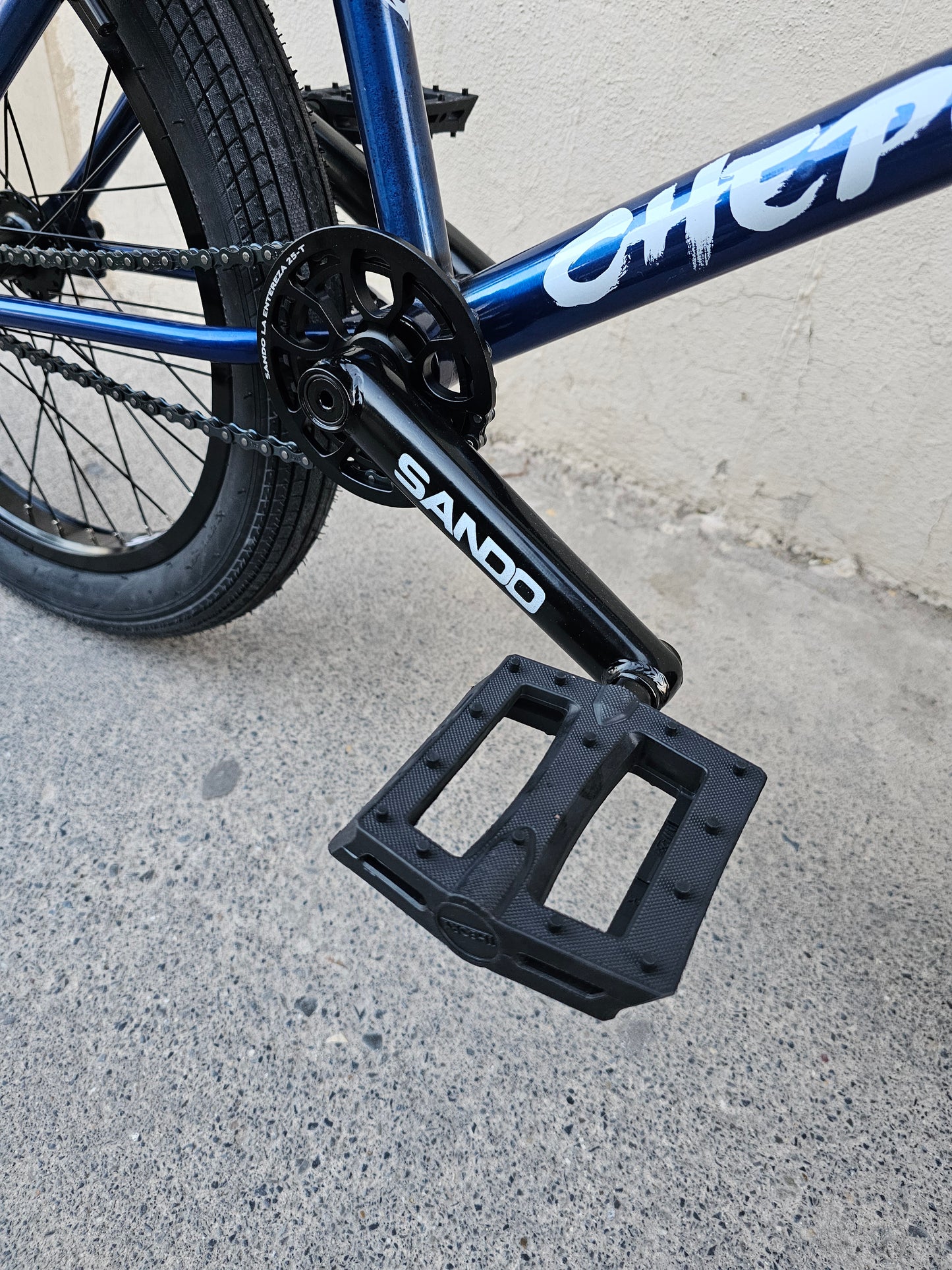 bicicleta bmx  chepe custom