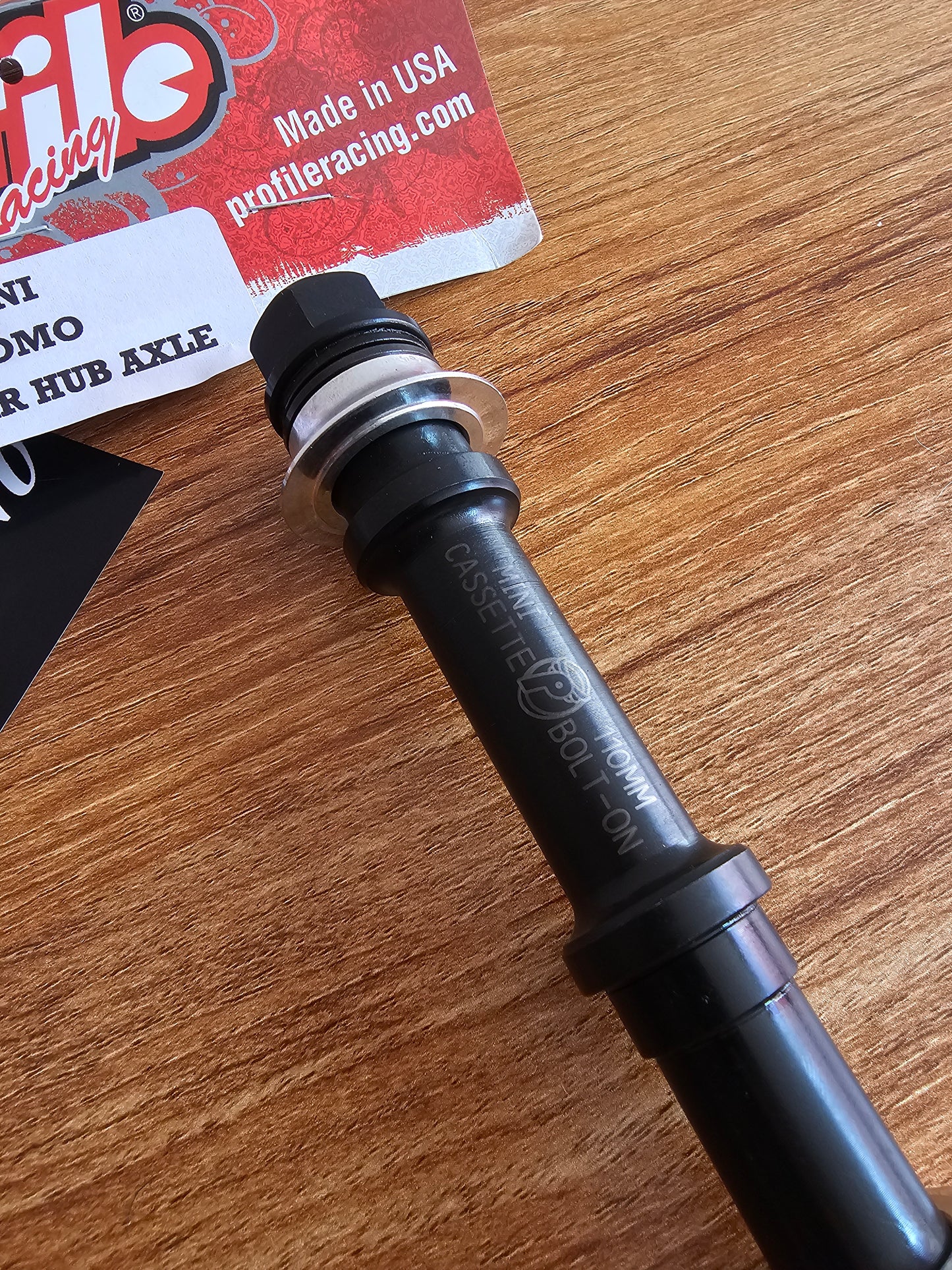 Eje profile mini cassette normal o de tornillo