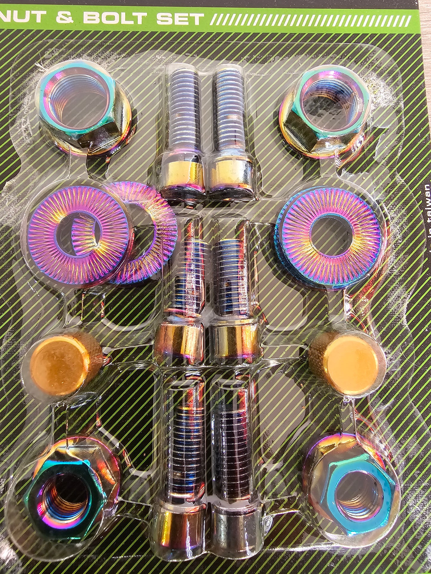 Kit de  tornillos y tuercas saltbmx
