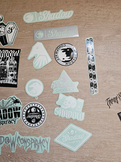 paquete de stickers shadow