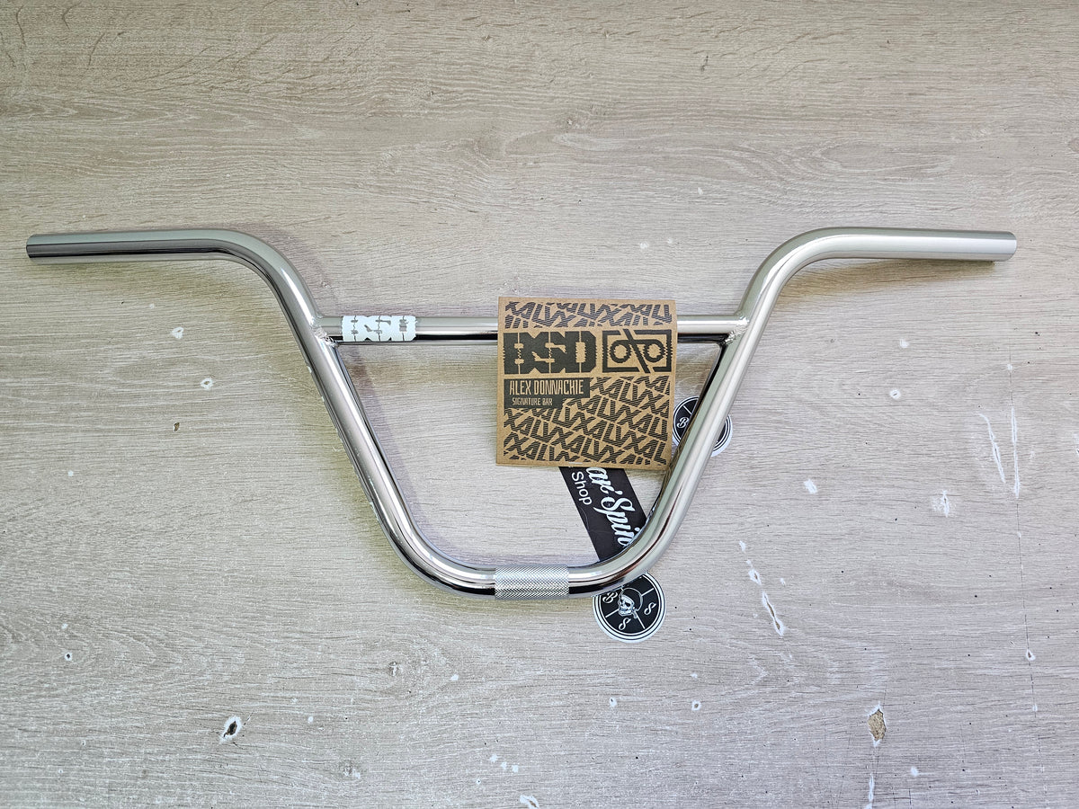 manubrio bsd 9.25"  negro y cromo