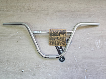 manubrio bsd 9.25"  negro y cromo