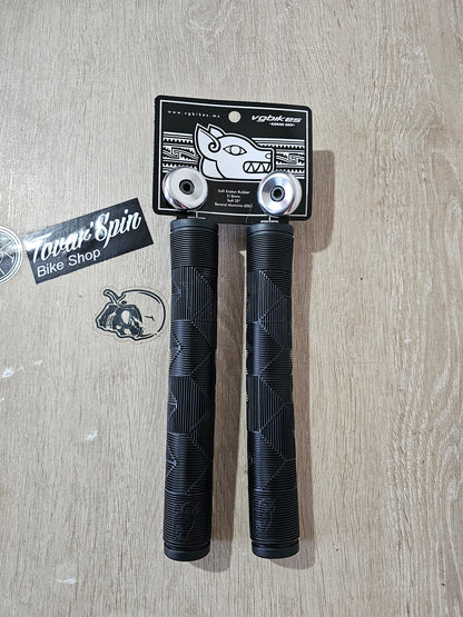 Vg bikes kannan grips XL negro y plata