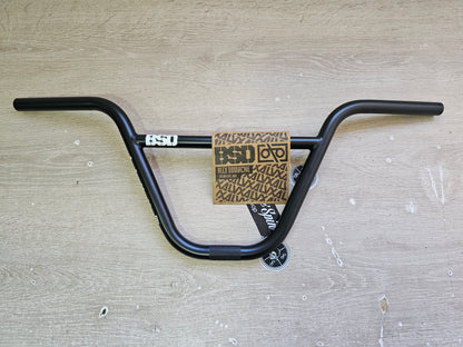 manubrio bsd 9.25"  negro y cromo