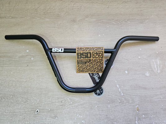 manubrio bsd 9.25"  negro y cromo