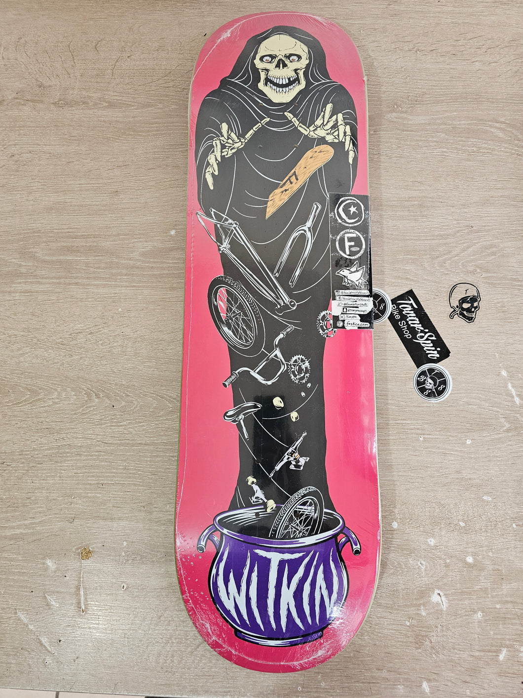 Cult x Dylan witkin skateboard