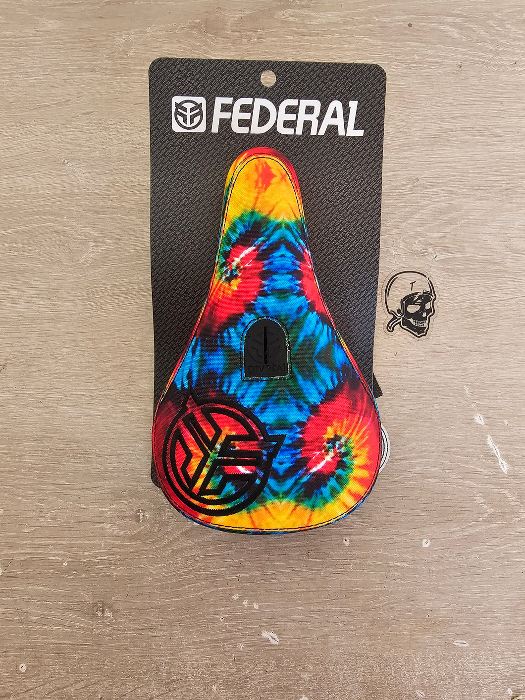 Federal logo tie dye