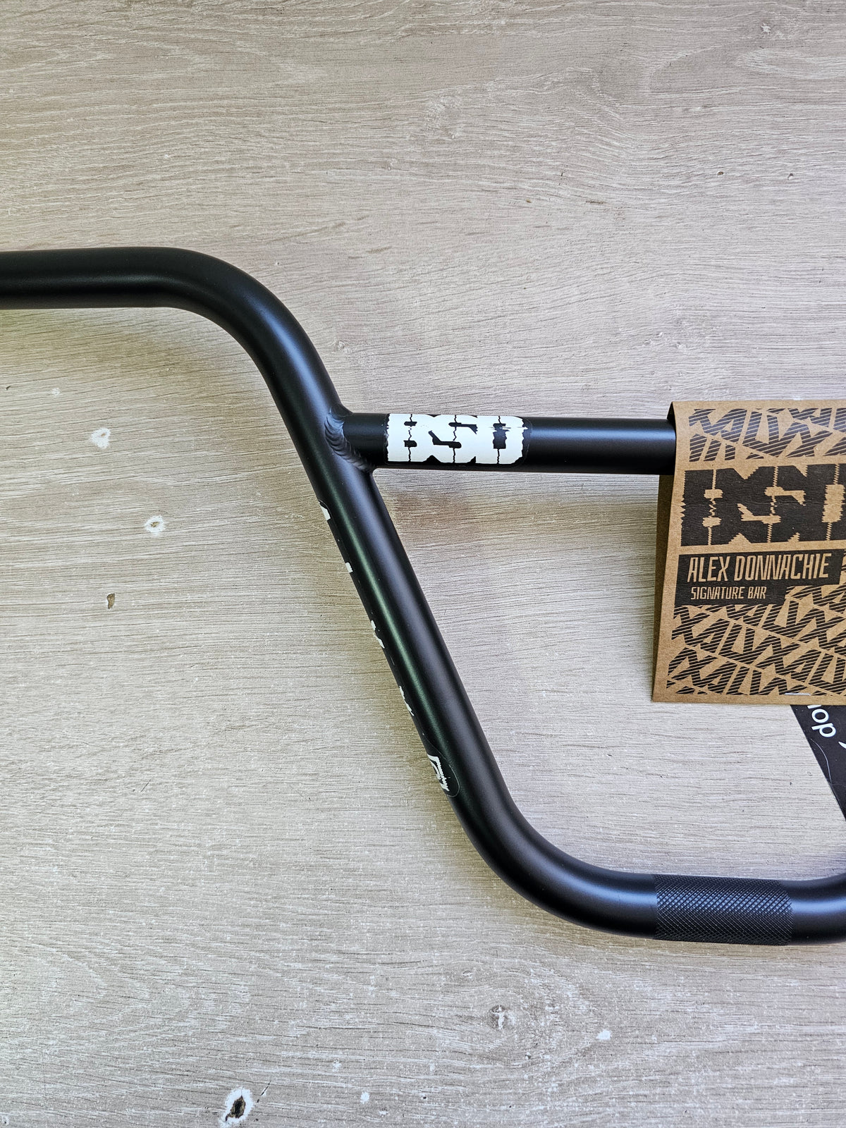 manubrio bsd 9.25"  negro y cromo