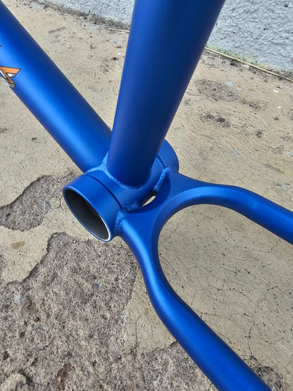 Cuadro y horquilla distress 20.8"