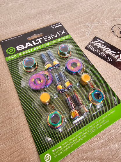 Kit de  tornillos y tuercas saltbmx