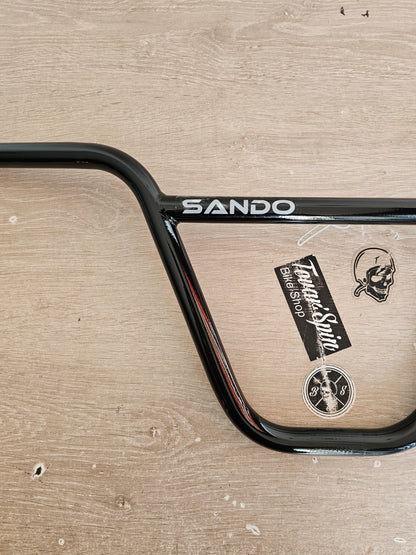 Boston san do 9.5" negro y cromo