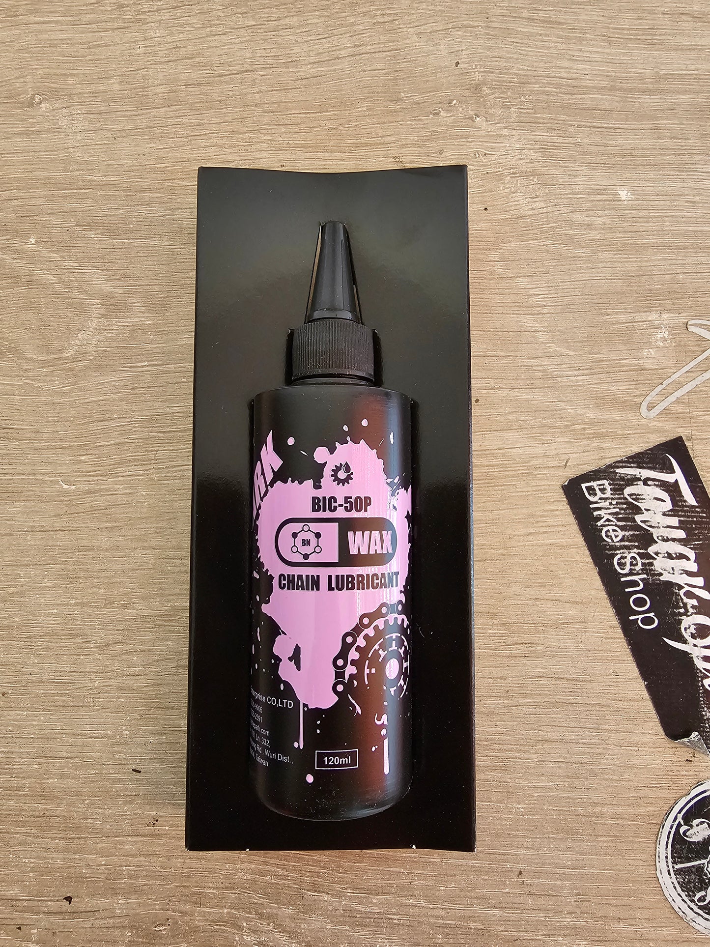 aceite de cadena chepark