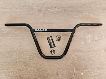 Boston san do 9.5" negro y cromo