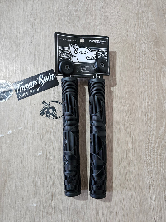 Vg bikes kannan grips XL negro y plata