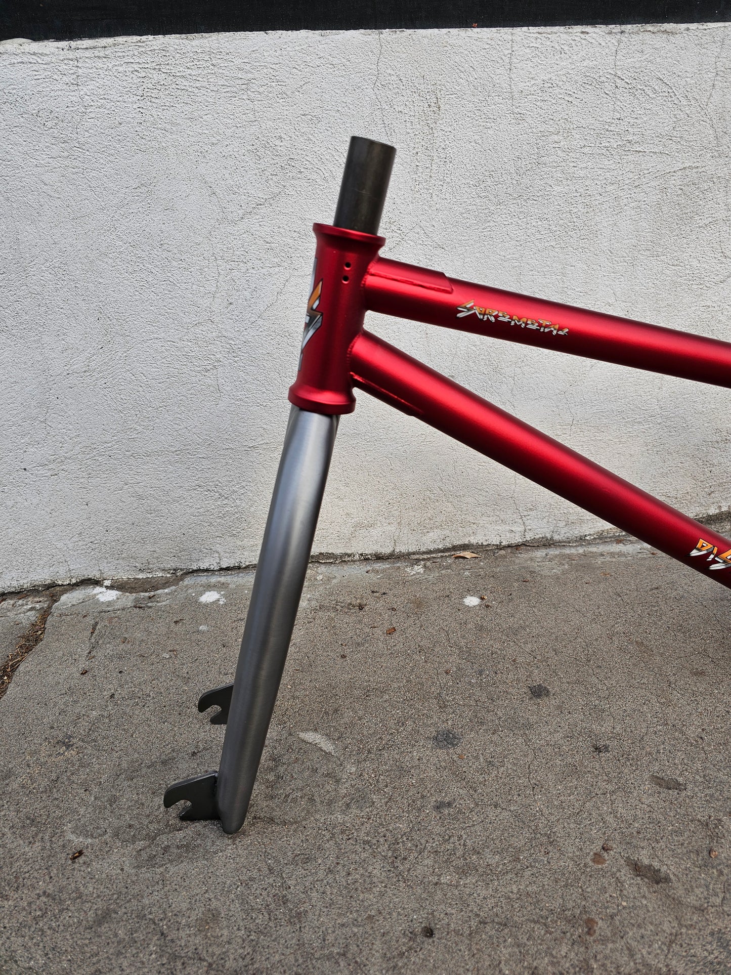 Cuadro y horquilla distress 20.8"