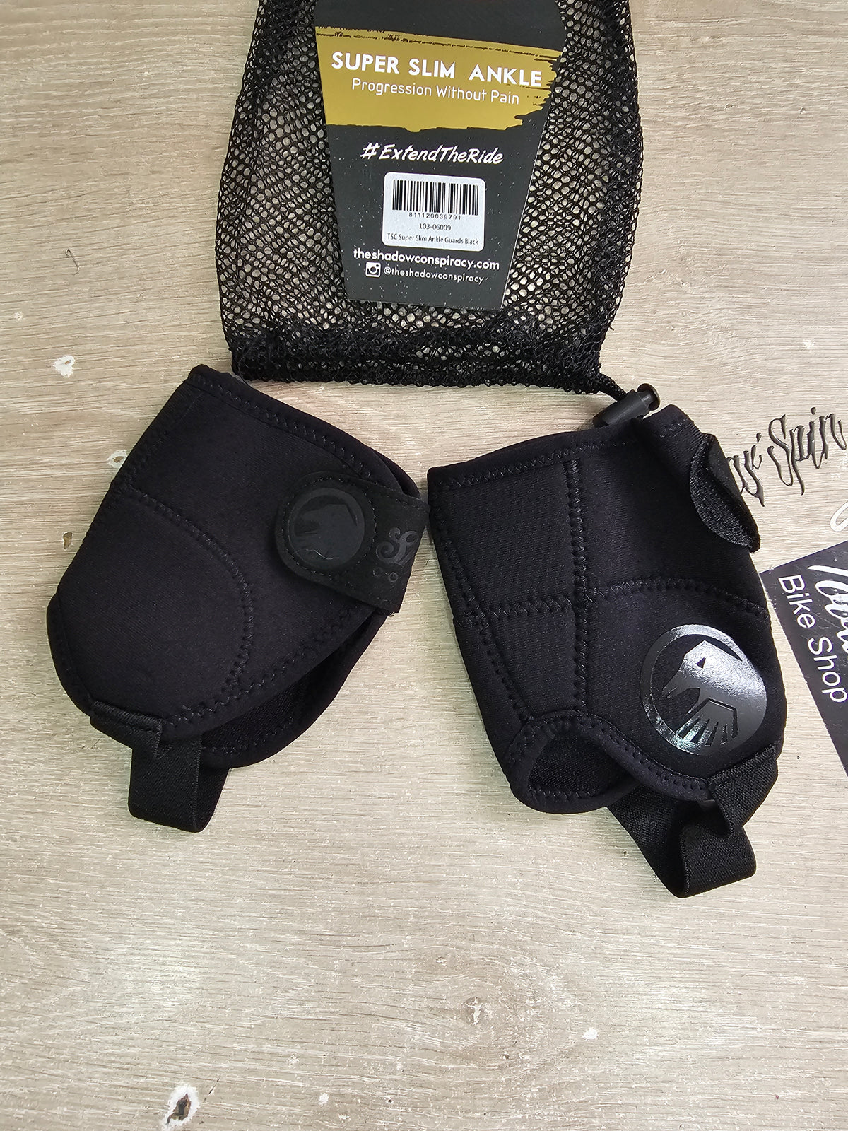 tobillera shadow super slim guard