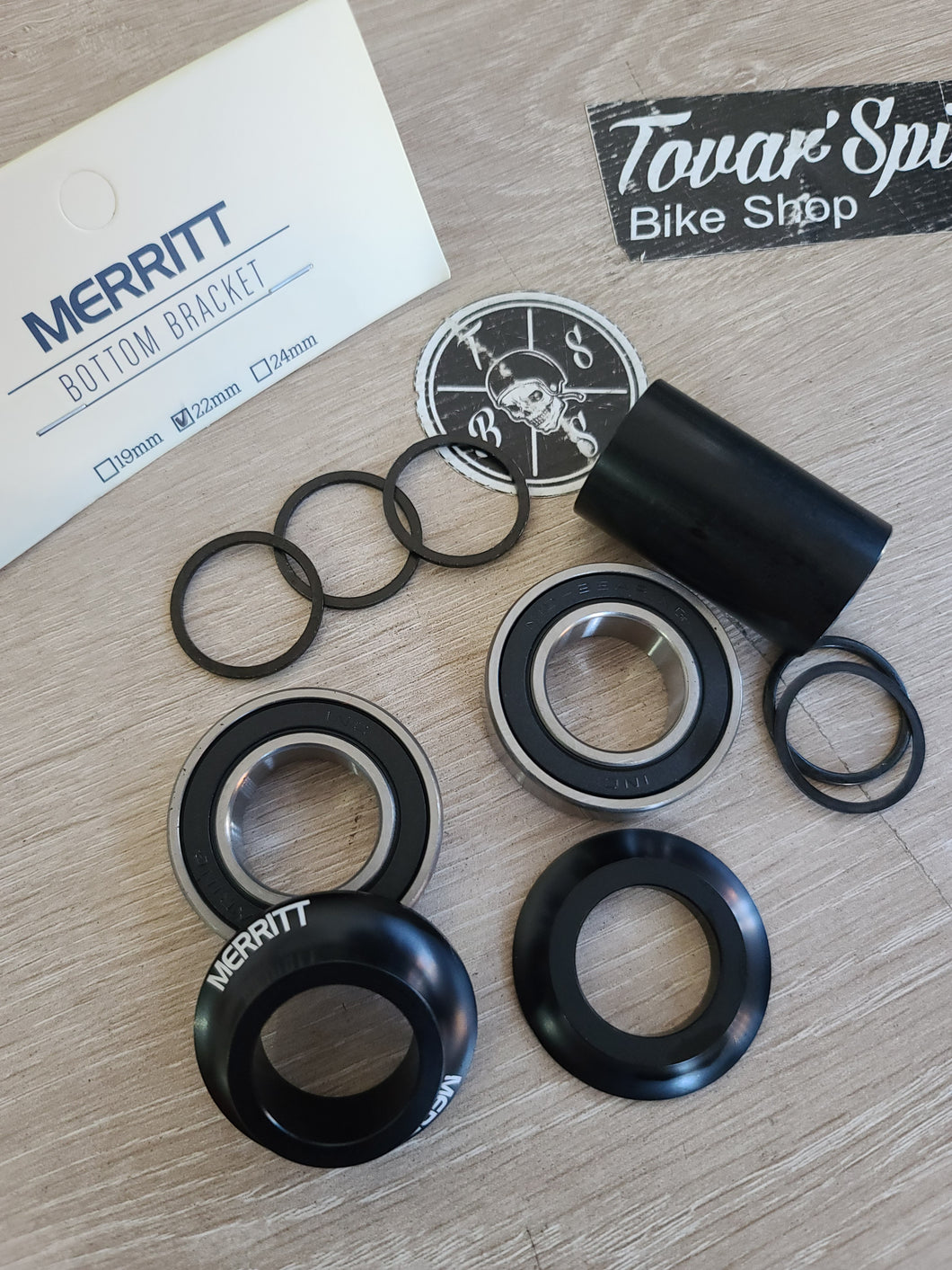 Merritt bb kit  19 y 22 mm