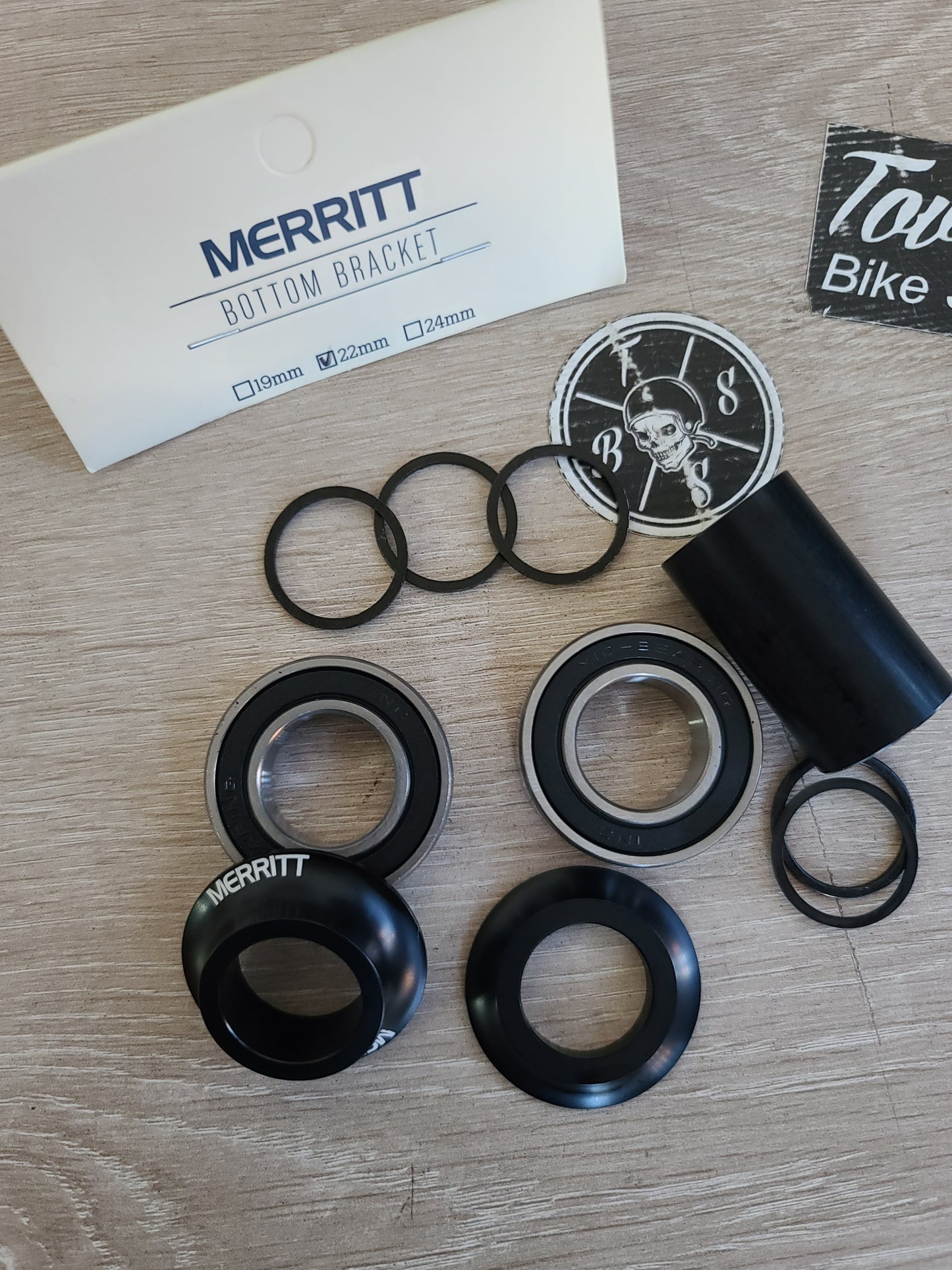 Merritt bb kit  19 y 22 mm