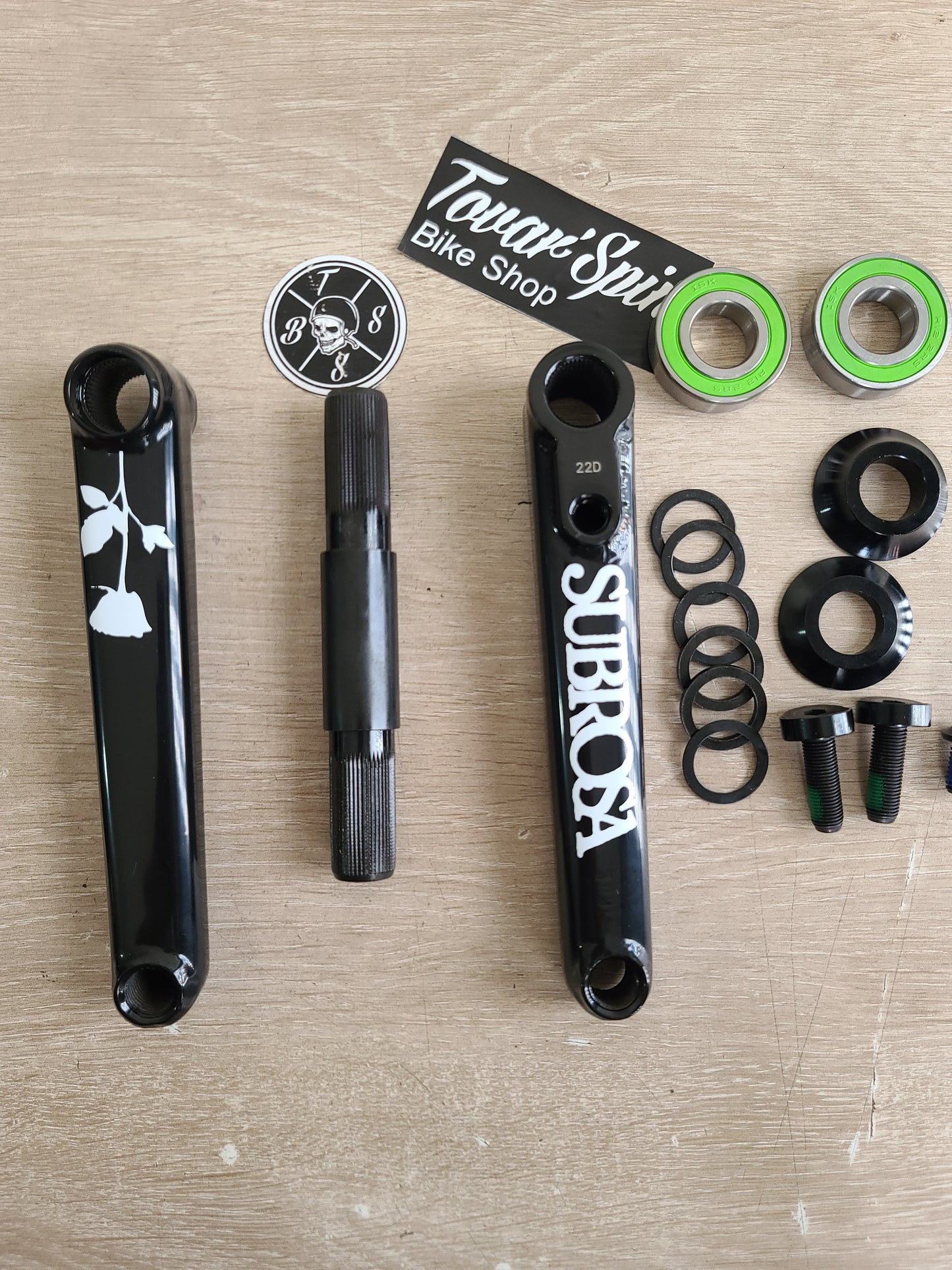 Subrosa rose cranks 160 y 165mm