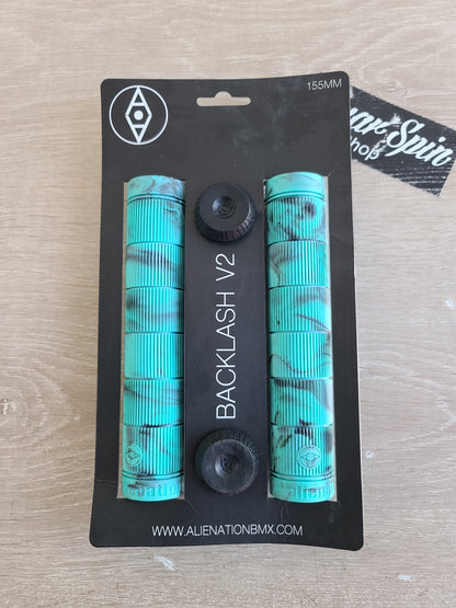 Alienation backlash v2 negro y azul